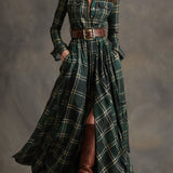 Hanna | Retro Maxi Šaty