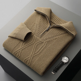 Taranto Merino Wool Zip Sweater