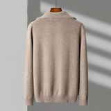 Taranto Merino Wool Zip Sweater