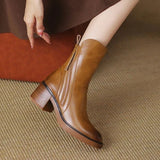 Sabine | Kožené kotníkové boty s rafinovaným zpracováním