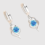 Elisa – Stříbrné náušnice se zirkonem "Lesk"