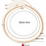 Náhrdelník s řetězem Kloboukového duhového hada