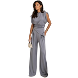 Sofia - Asymetrický komplet s drapovanými rameny