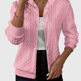 Lena™ - Mikina s kapucí a zipem