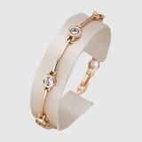 Liana – Zlatý náramek s krystalovými prvky