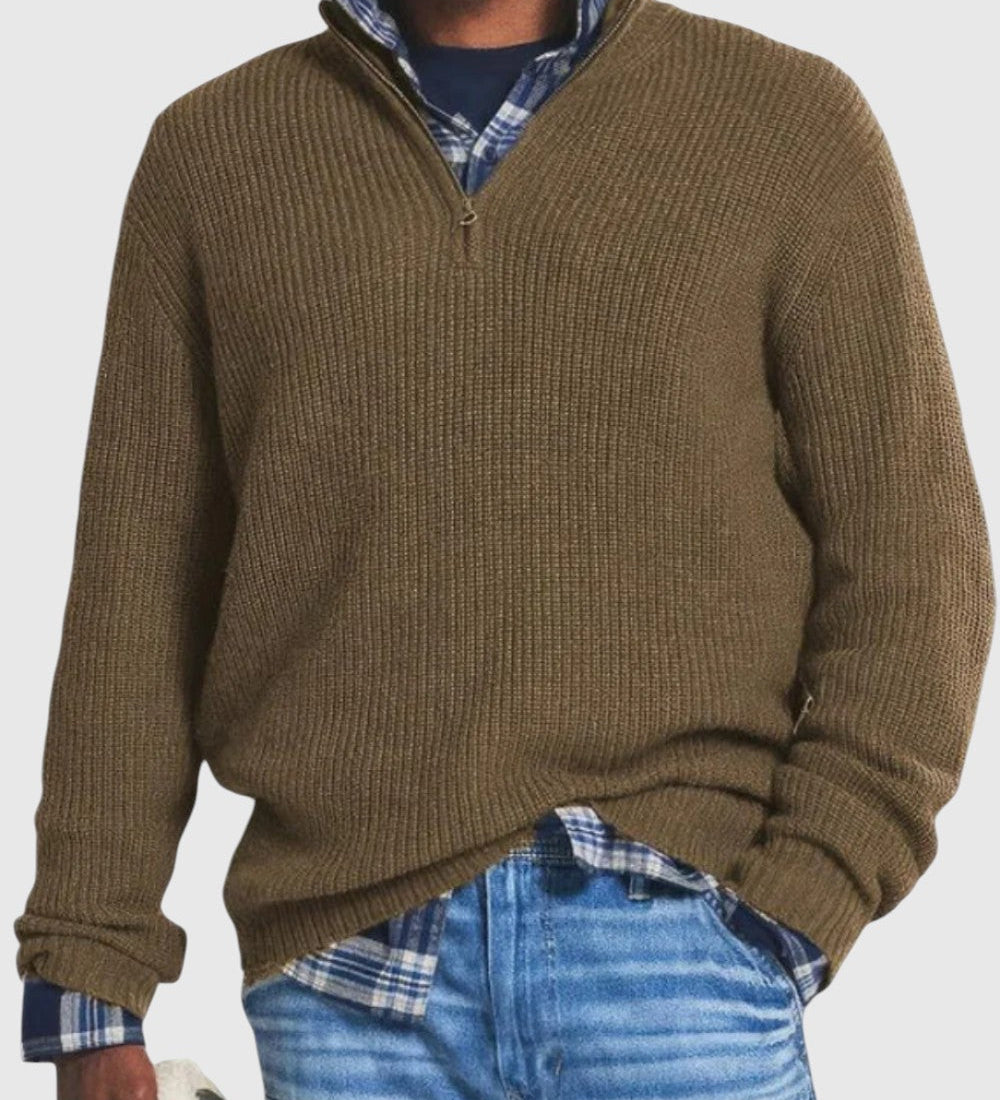 Perla- Svetr s zipem Diego