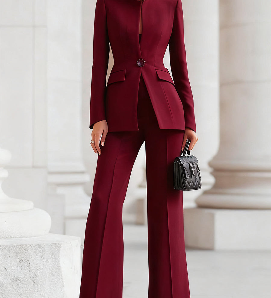 Jadzia | Elegantní Kompletní Souprava se Saka a Kalhotami