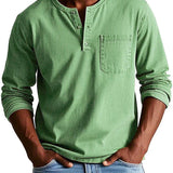 Sebastian - Retro Košile z Prémiového Lehkého Denimu