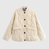 Noémie - Elegantní bunda s leopardími detaily