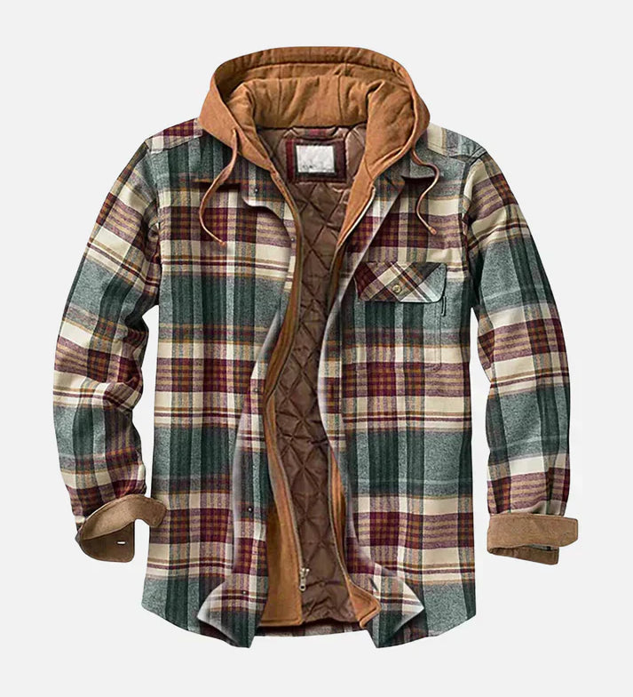 Halina – Patchwork kostkovaná bunda