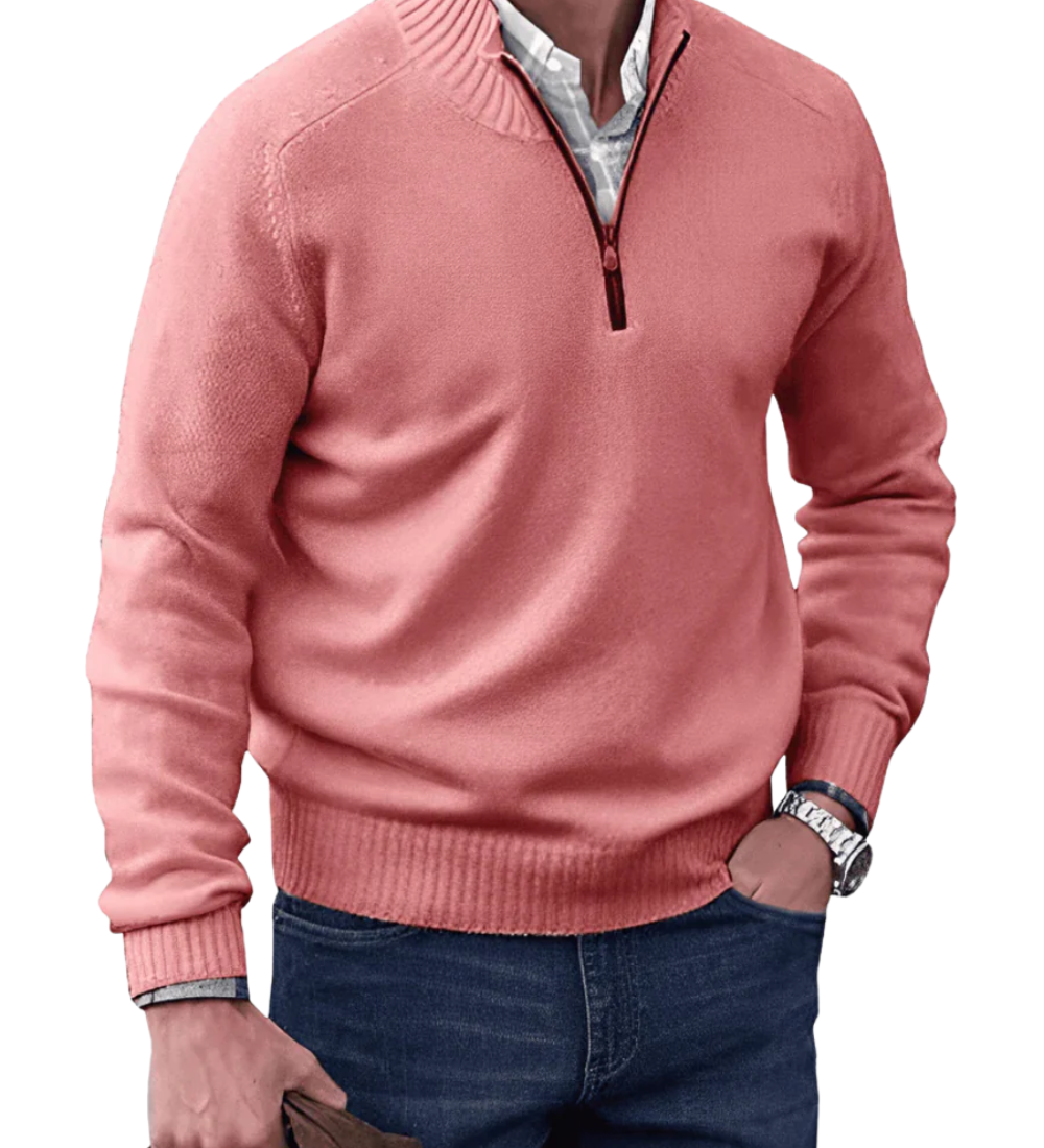 Casual Zip Sweater