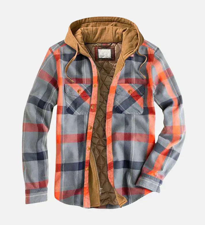 Halina – Patchwork kostkovaná bunda