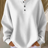 Snuvé™ – Volná mikina s kulatým výstřihem