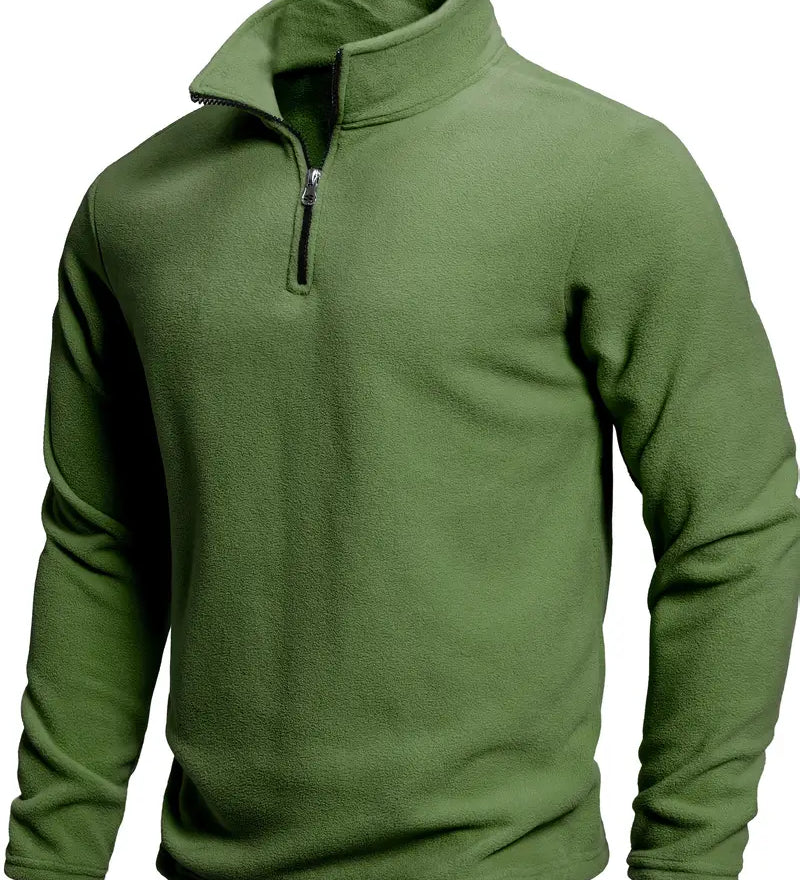 Long Sleeve Zip Sweater