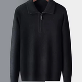 Gstaad Cashmere Quarter Zip Sweater