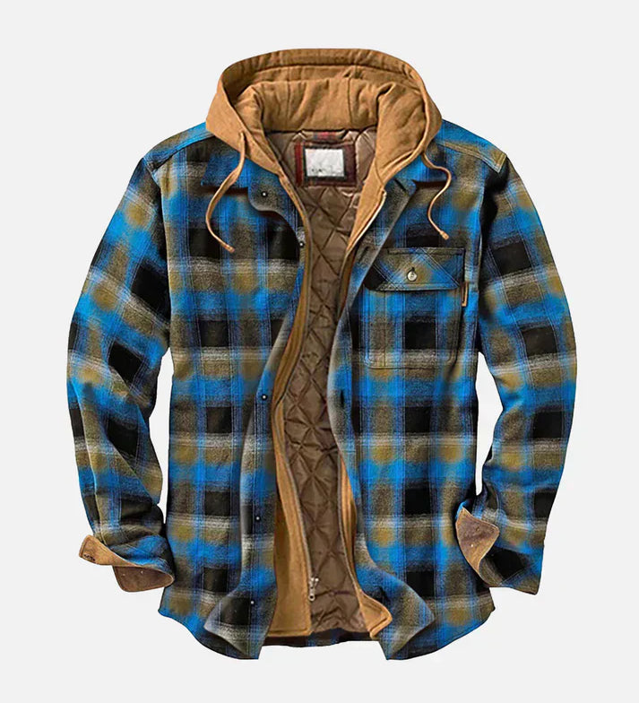 Halina – Patchwork kostkovaná bunda