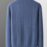 Deneb Cashmere Woven Half Zip