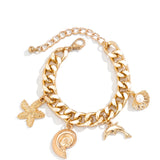 Náhrdelník s přívěskem na téma oceánu