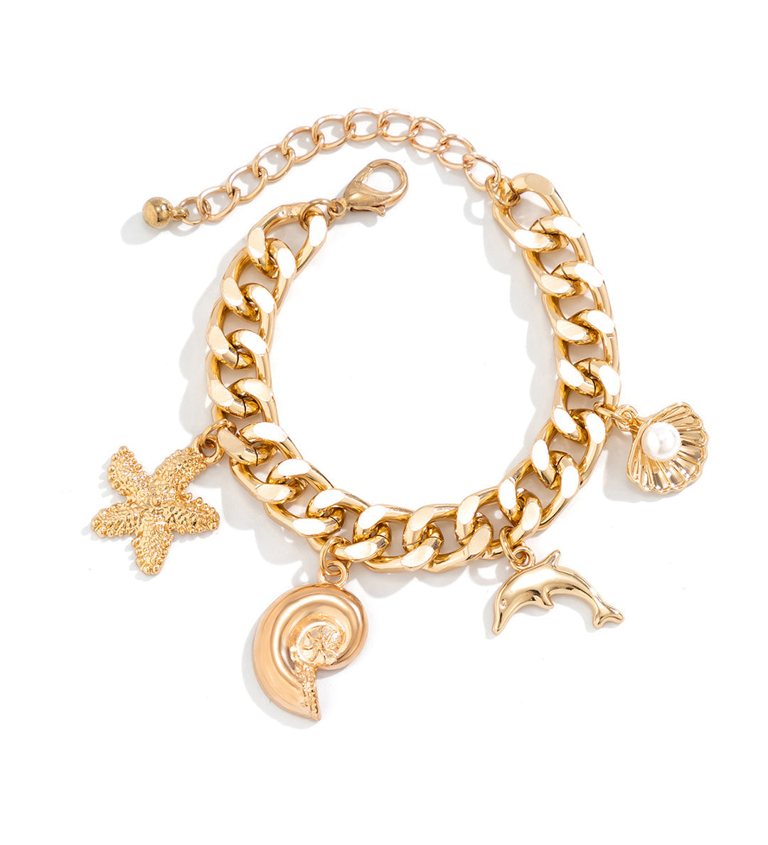 Náhrdelník s přívěskem na téma oceánu