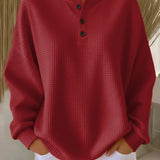 Snuvé™ – Volná mikina s kulatým výstřihem