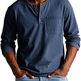 Sebastian - Retro Košile z Prémiového Lehkého Denimu