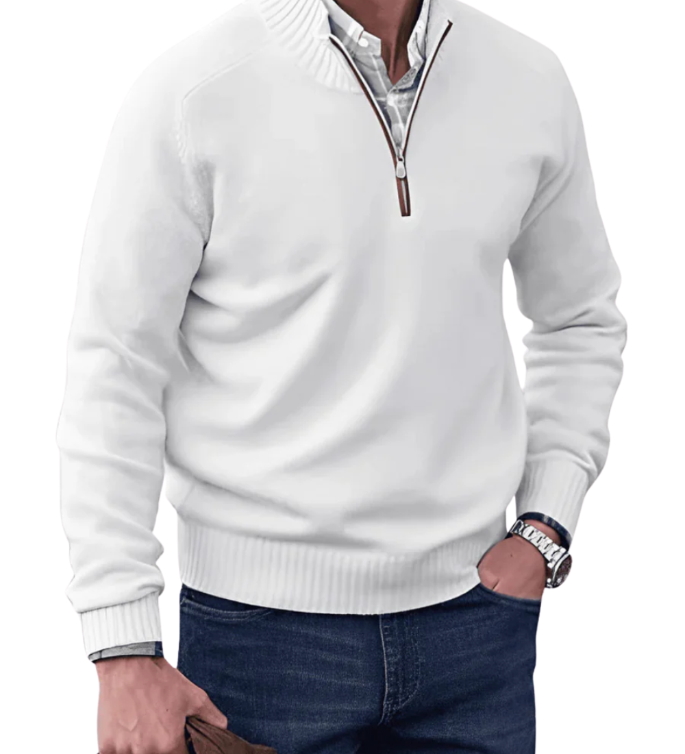 Casual Zip Sweater