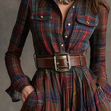 Hanna | Retro Maxi Šaty