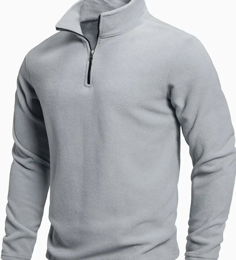 Long Sleeve Zip Sweater