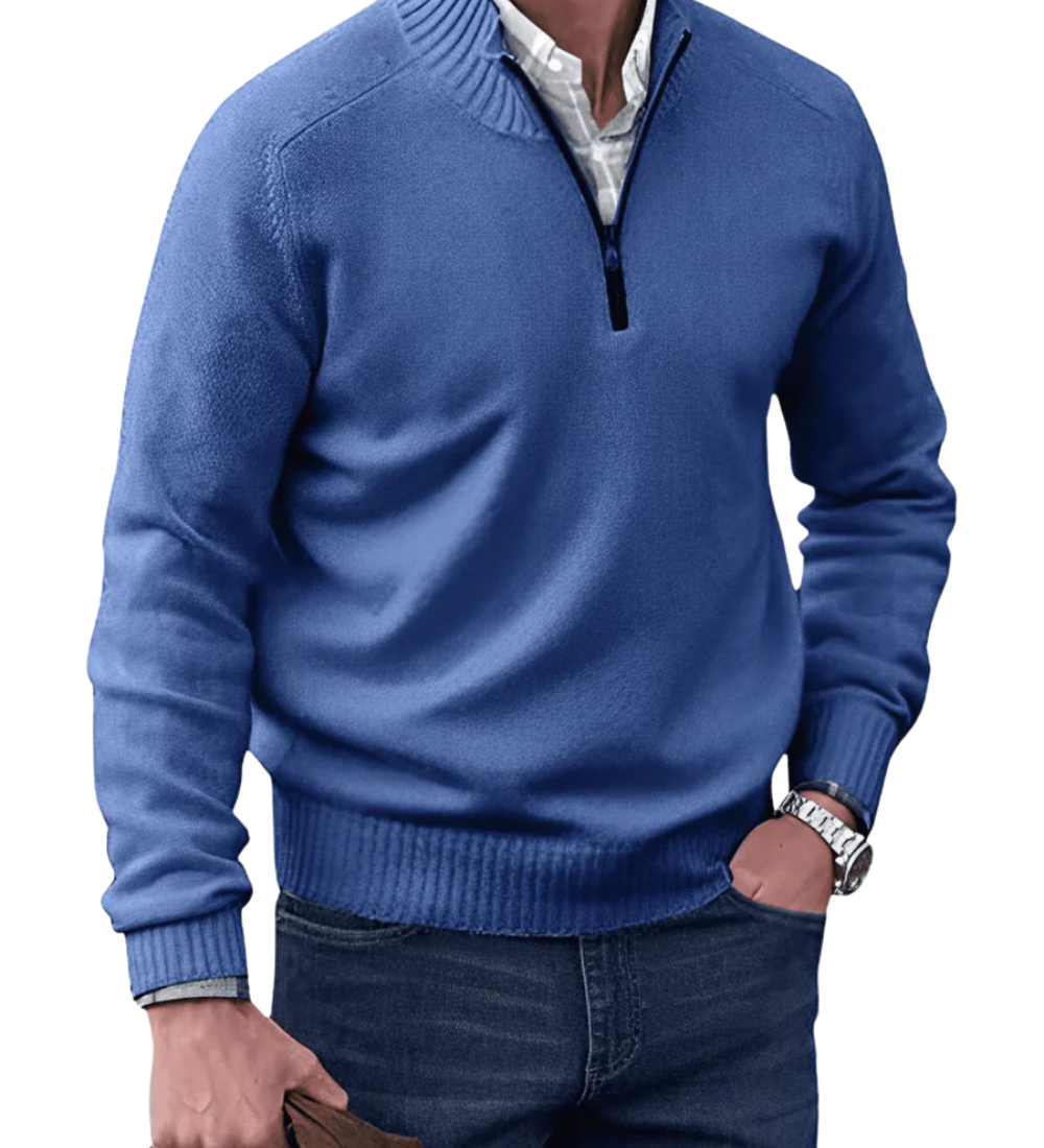 Casual Zip Sweater