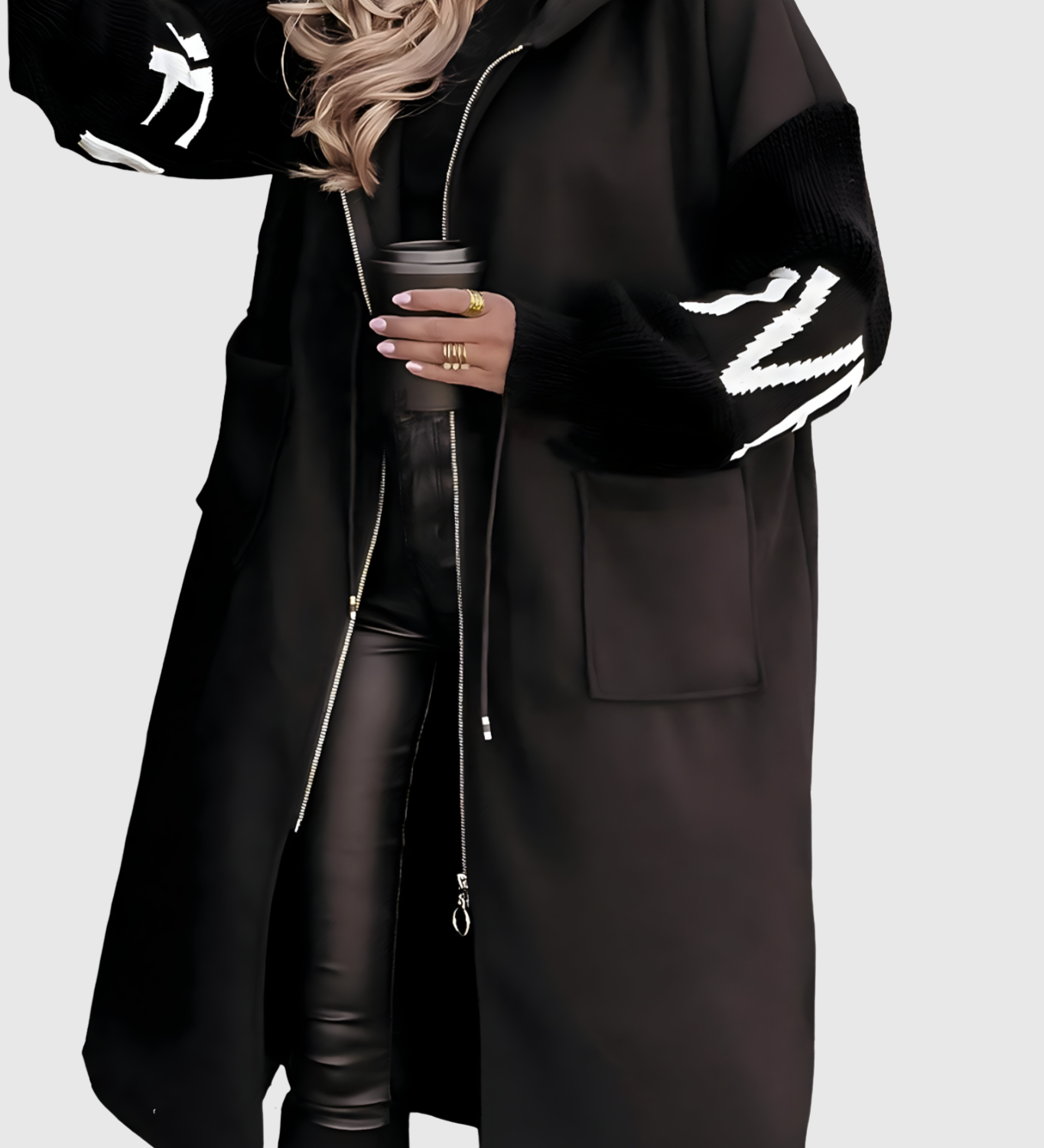 Monika | Elegantní Kapucňový Kabát