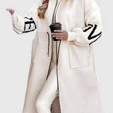 Monika | Elegantní Kapucňový Kabát