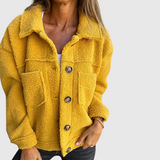 Annie | Trendy kabát z měkké látky