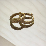 Náušnice Spirálové se Stylovým Twist