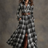 Hanna | Retro Maxi Šaty