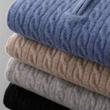 Deneb Cashmere Woven Half Zip