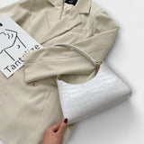 Valerie | Lesklá kožená taška přes rameno