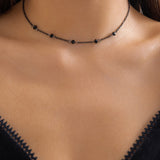 Gotický minimalistický náhrdelník