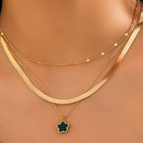 Náhrdelník s řetězem Kloboukového duhového hada