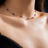 Gotický minimalistický náhrdelník