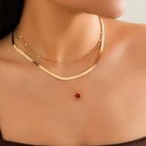 Náhrdelník s řetězem Kloboukového duhového hada