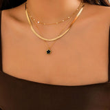 Náhrdelník s řetězem Kloboukového duhového hada