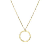 LUXE Organický Náhrdelník s Otevřeným Kroužkem