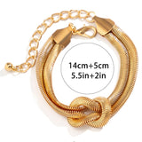 Náramek z hadí kosti s řetězem