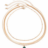 Náhrdelník s řetězem Kloboukového duhového hada