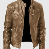 Henry - Ležérní kožená bunda pro muže