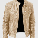 Henry - Ležérní kožená bunda pro muže