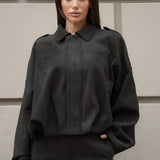 Blanka – Semišová bomber bunda