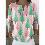 Brooke -vánoční svetr s knoflíky