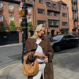 Ramona - Elegantní trenčkot z jemné kůže