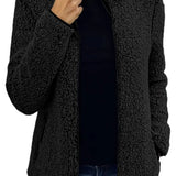 Vilibalda | Elegantní casual fleece bunda